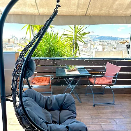 αfrodite! Roof Studio--wonderful View Athens